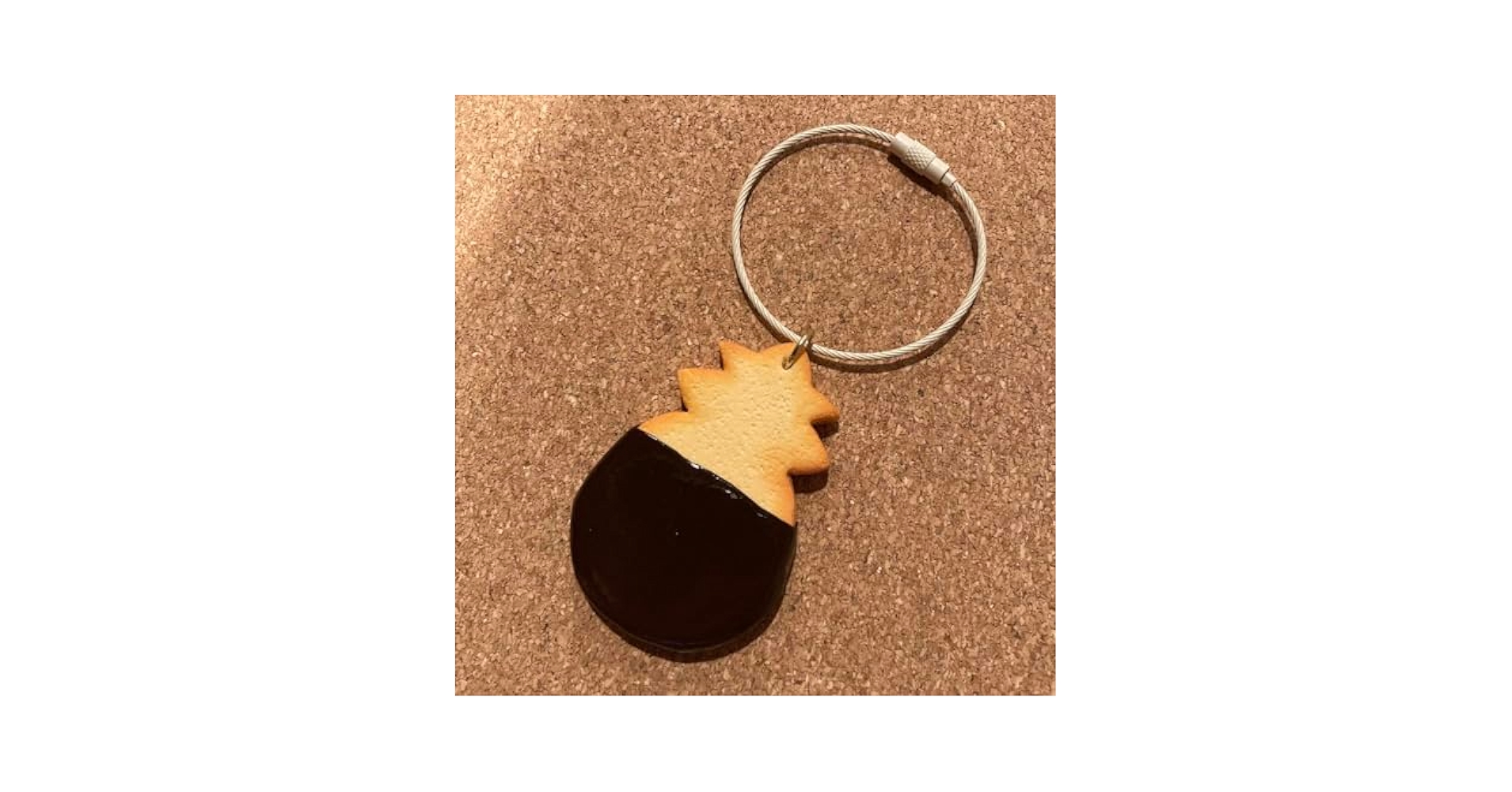 Amazon.co.jp: パイナップルクッキー バッグチャーム ハワイ